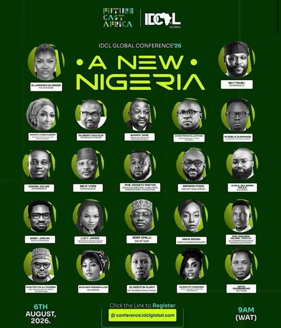 🇳🇬 A NEW NIGERIA — IDCL GLOBAL CONFERENCE