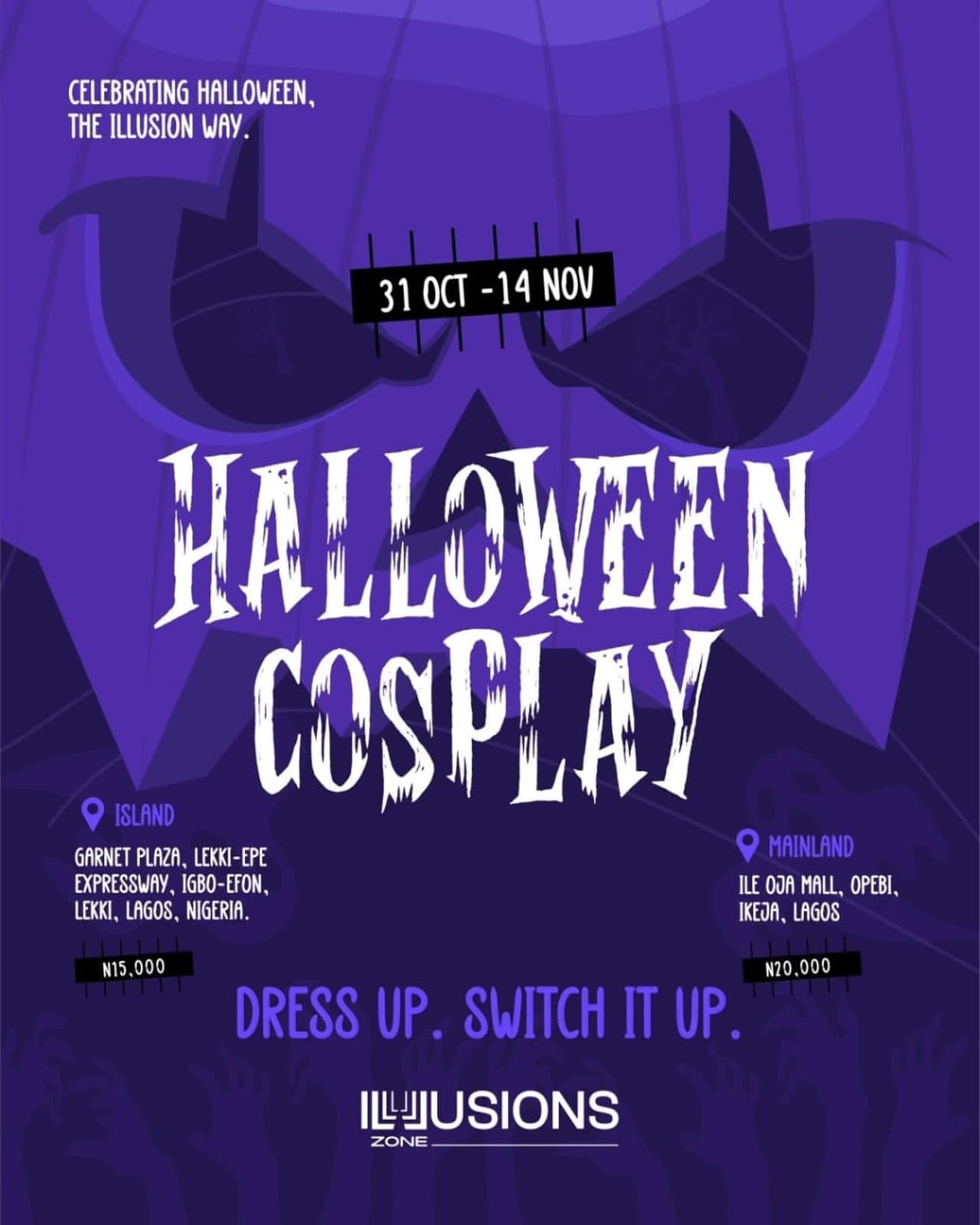 Halloween Cosplay at Illusions Zone