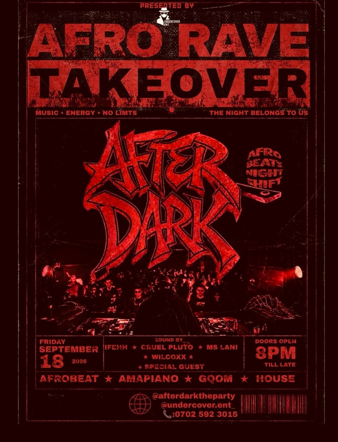 AFTER DARK AFRO RAVE