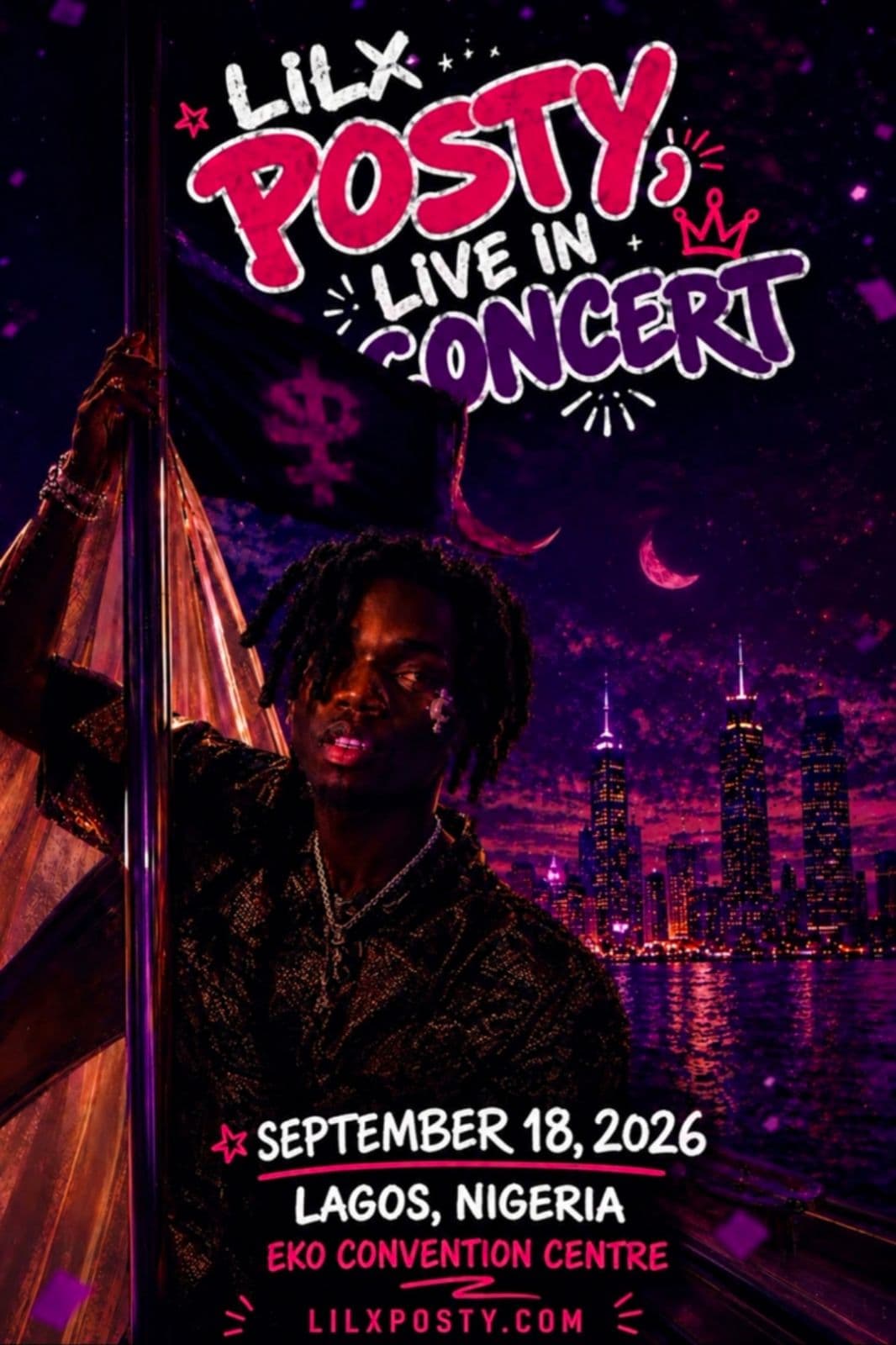 LiLX Posty, Live in Concert